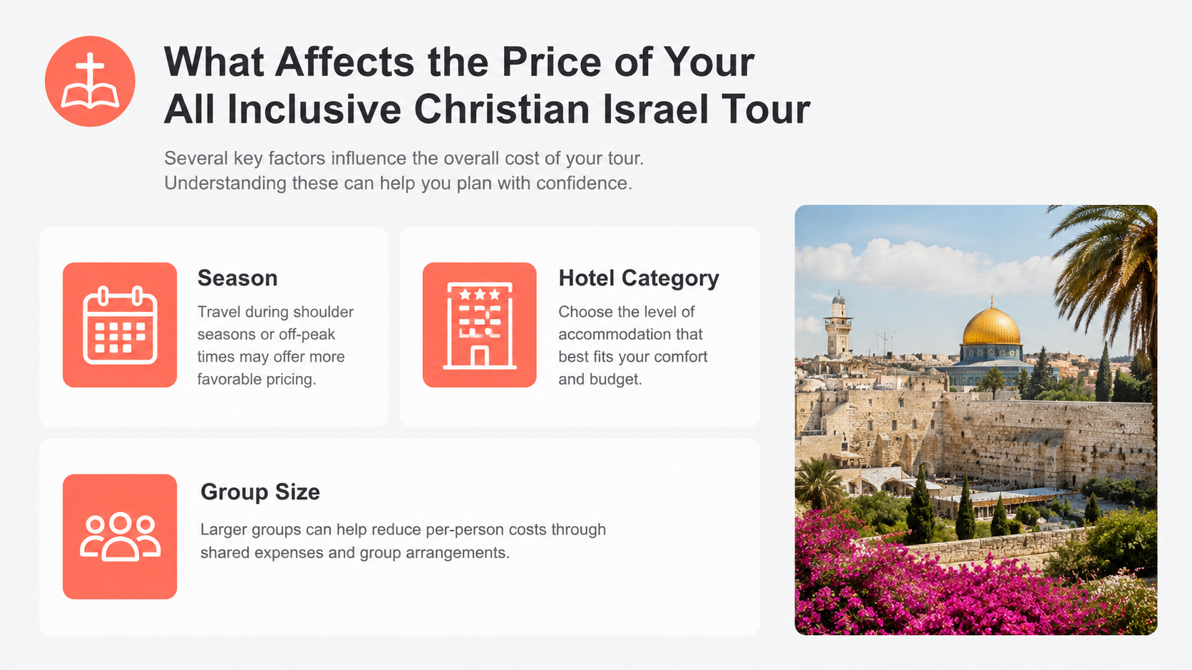 All Inclusive Christian Tours to Israel: A Complete Travel Guide