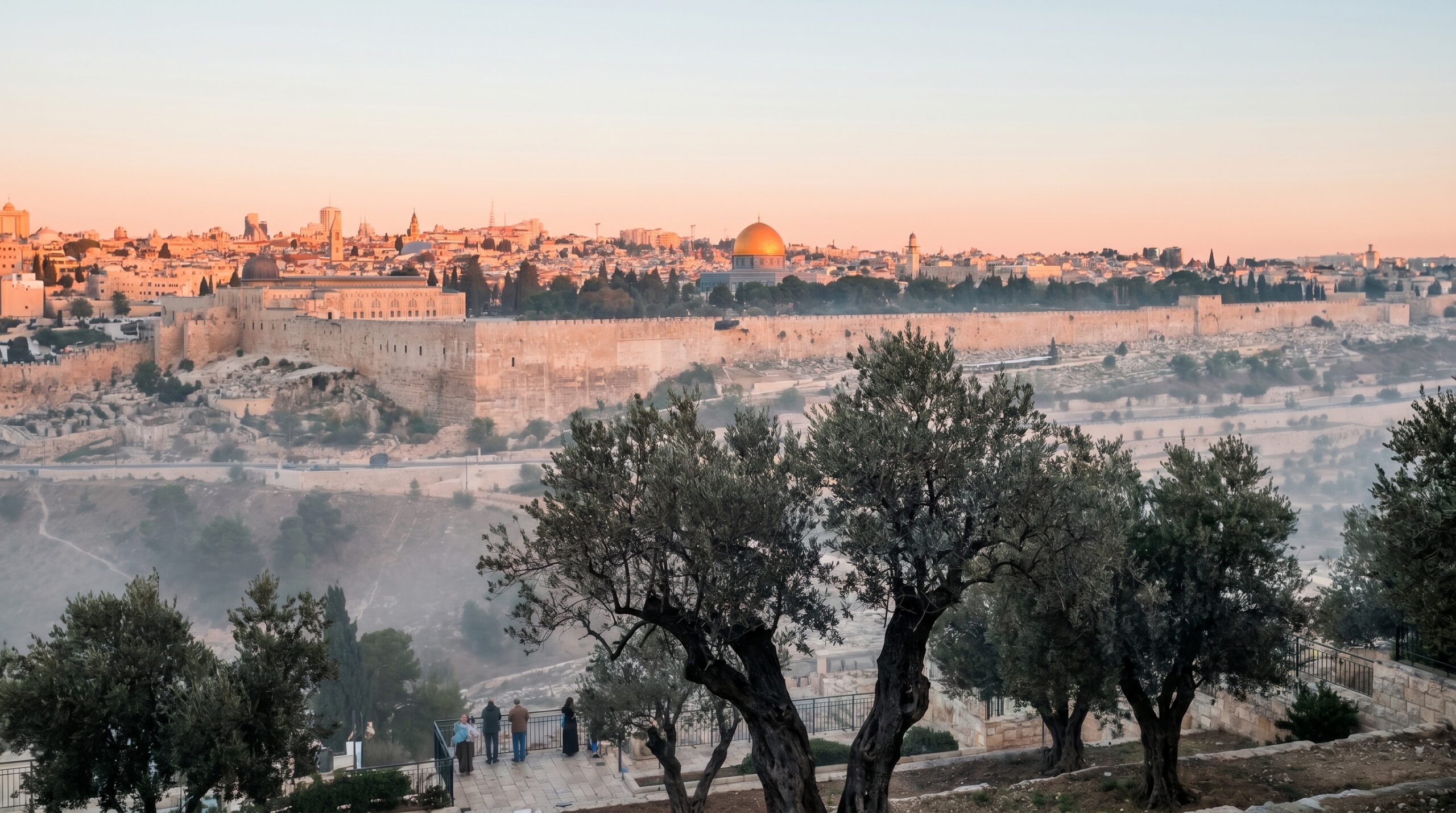 Key Christian holy sites in Israel including the Sea of Galilee, Garden of Gethsemane, and the Garden Tomb