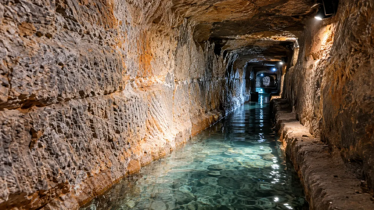 Illustration of traveler types best suited for Jerusalem water tunnel tours